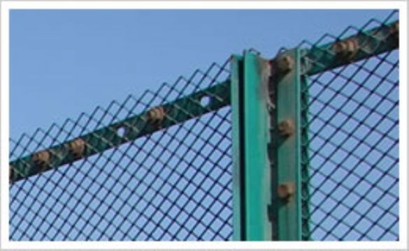 Expanded Metal Fence